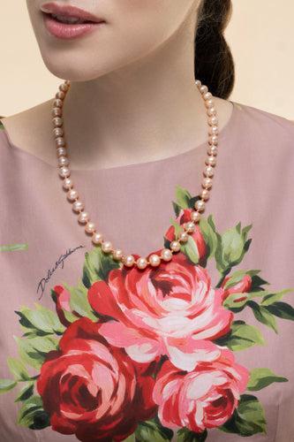 Pink Pearl Affinity Knotted Necklace - Image 2