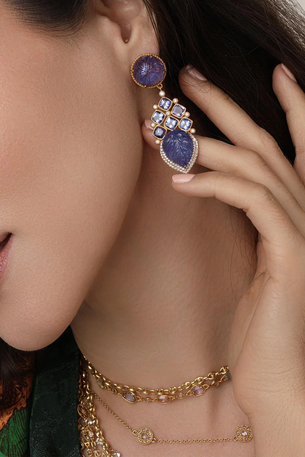 Tanzanite Affinity Earrings - Image 2