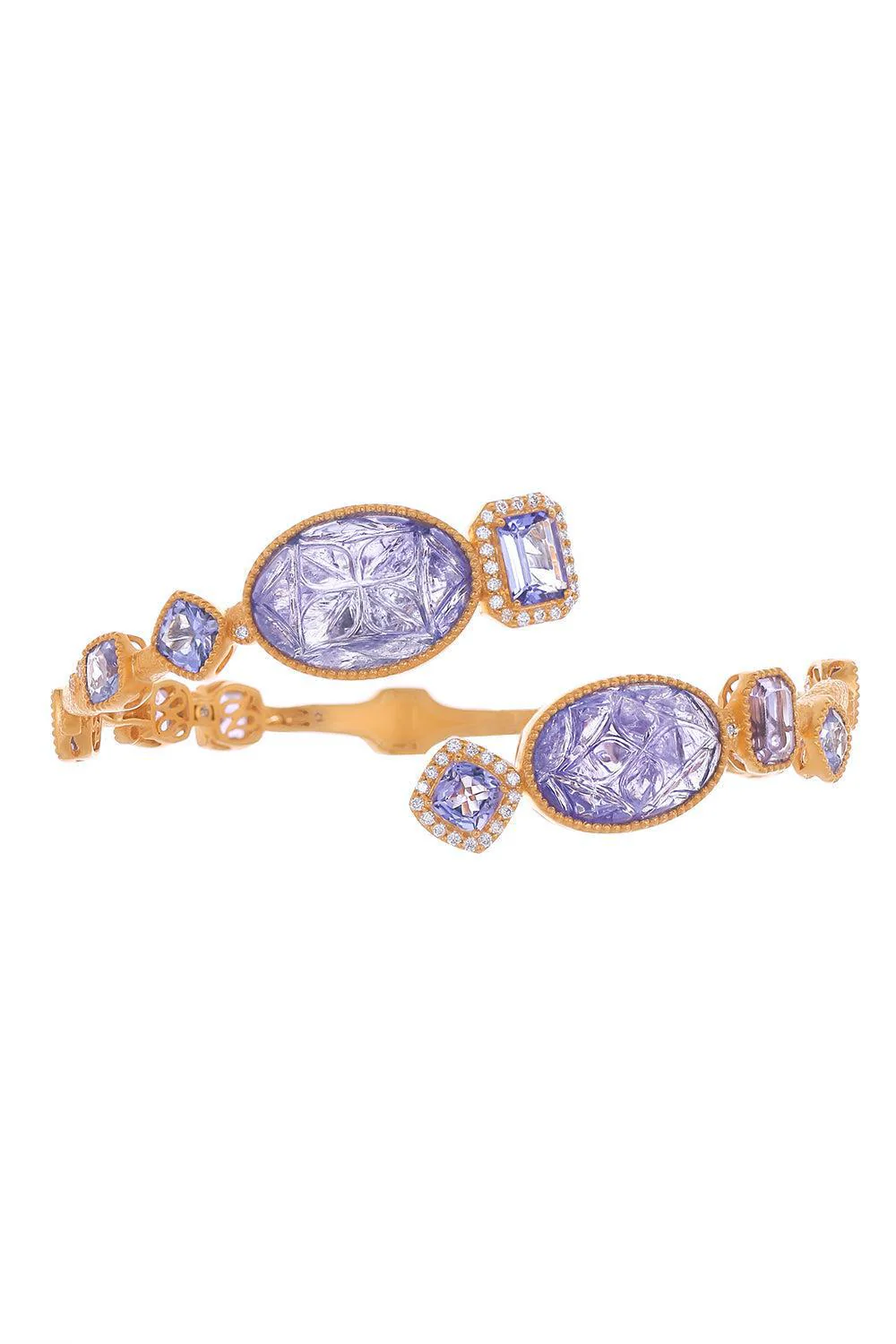 Tanzanite Bypass Affinity Bracelet