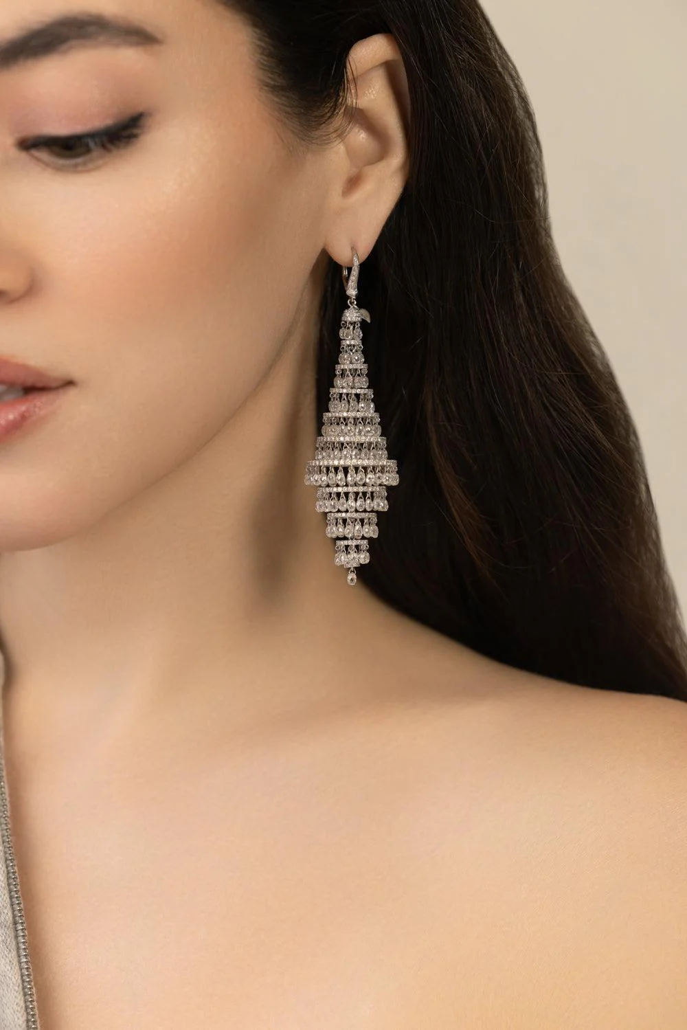 Trinity Contemporary Earrings - Image 3