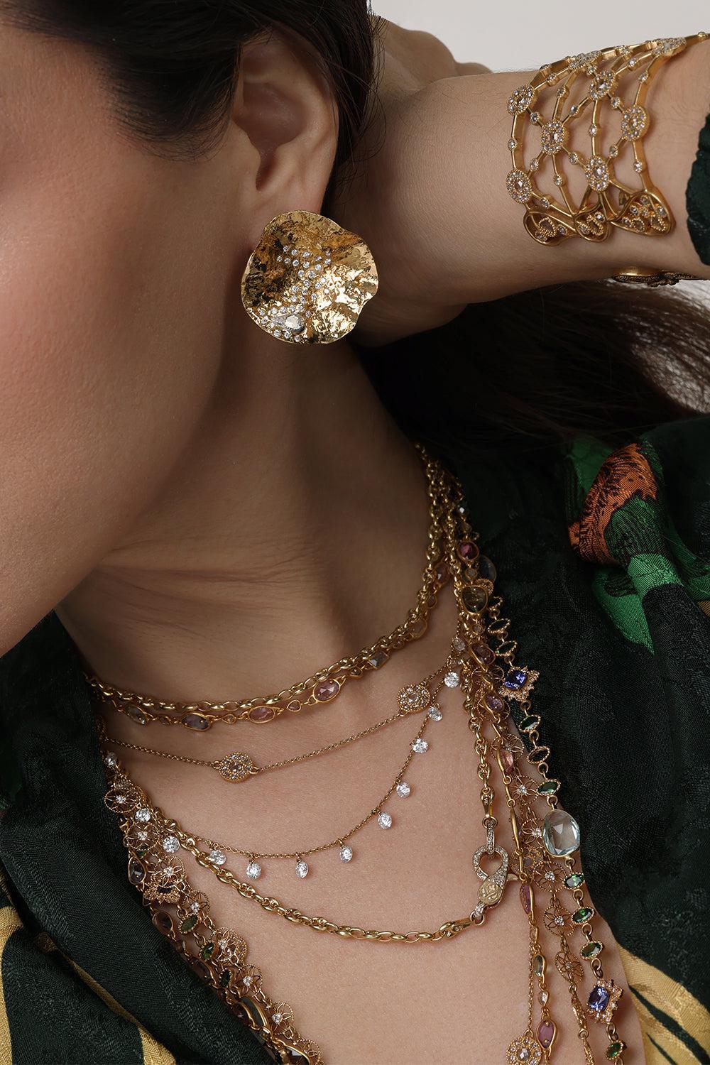 Wild Flower Serenity Earrings - Image 2
