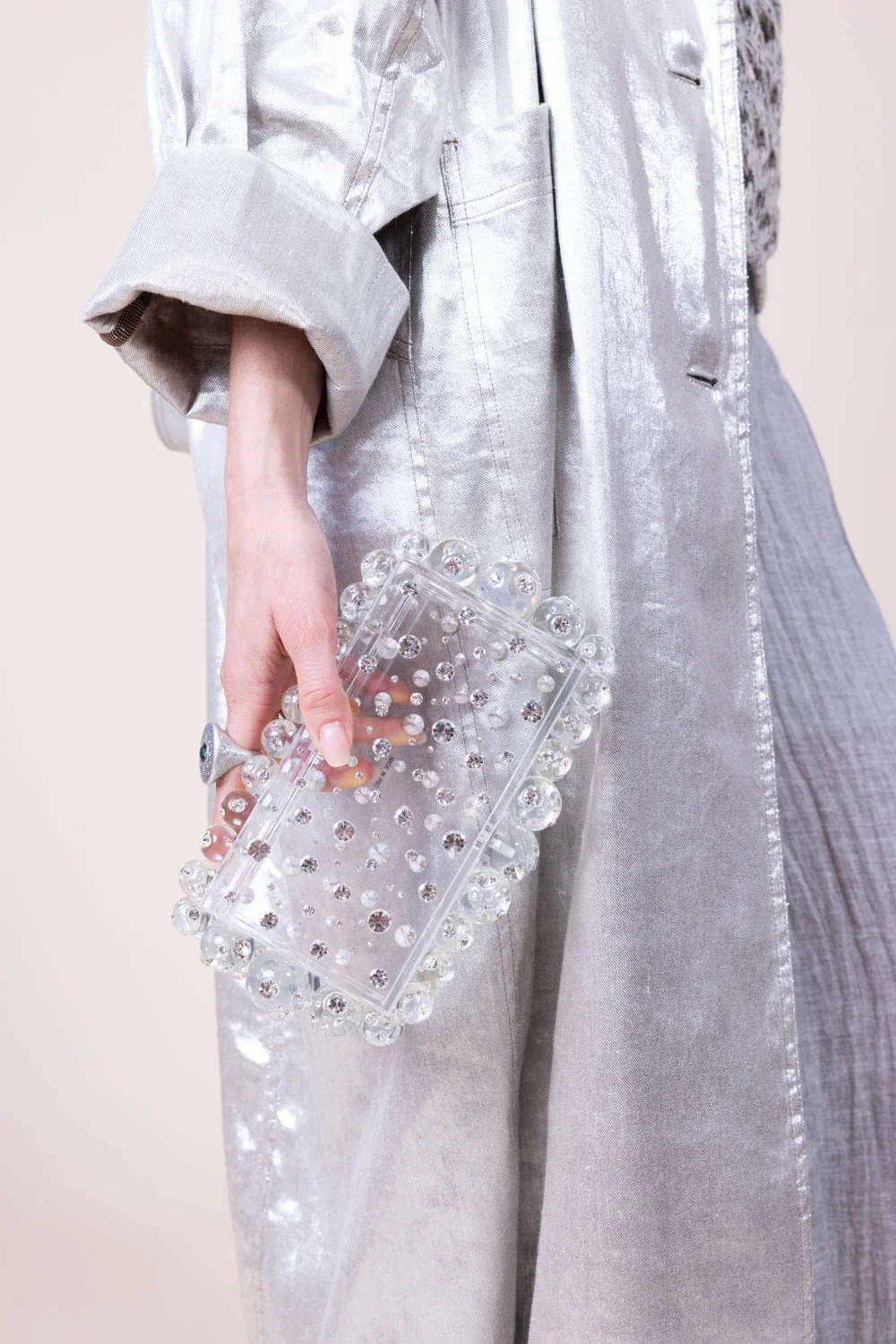 EOS Clutch - Clear Crystal - Image 4