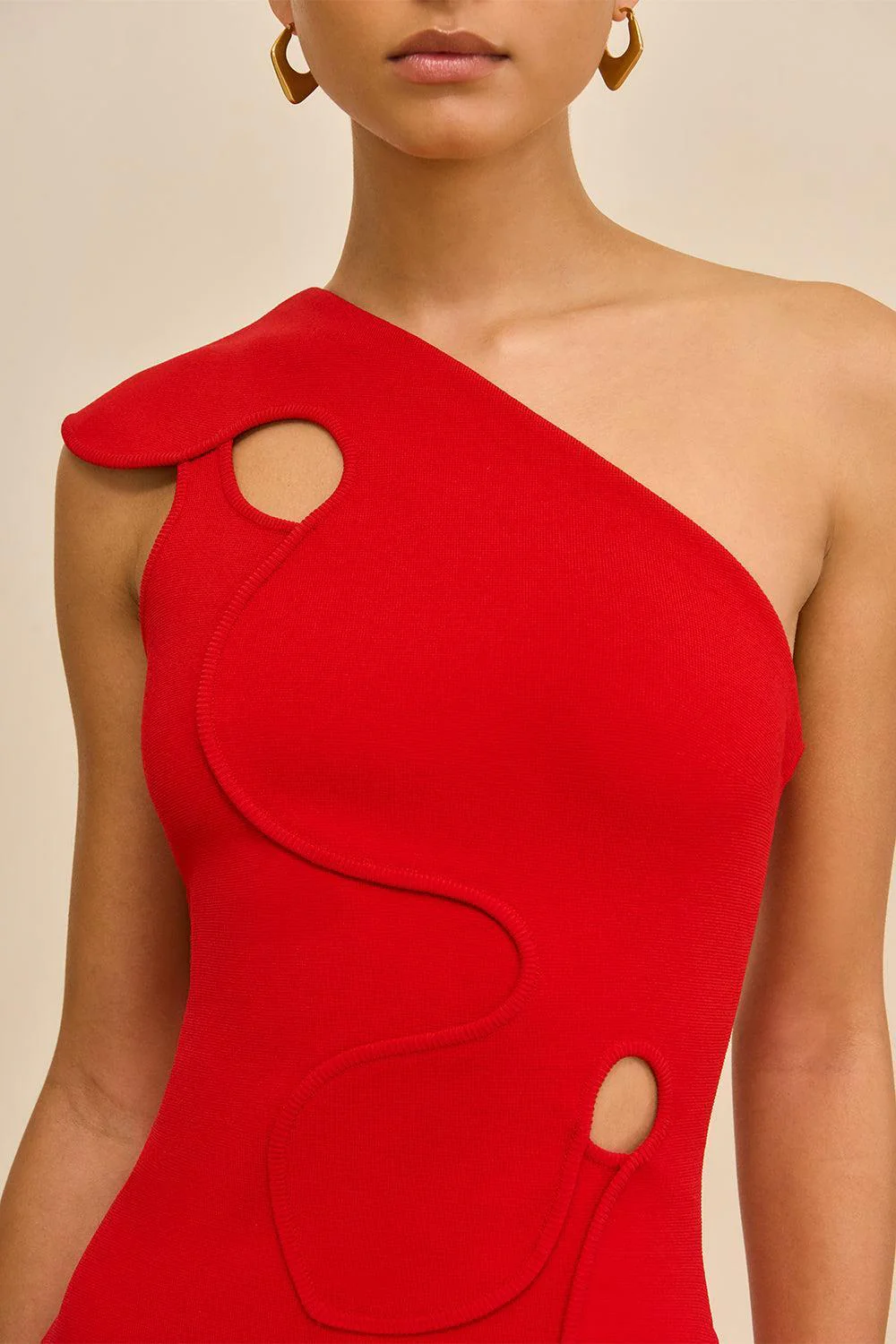 Labella Dress - Vermillion - Image 4