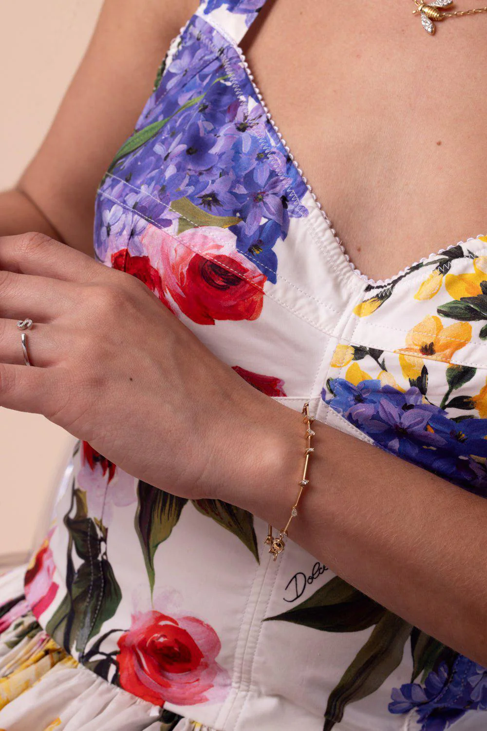 Alexa Jordyn Multi-Shape Tennis Bracelet - Image 3