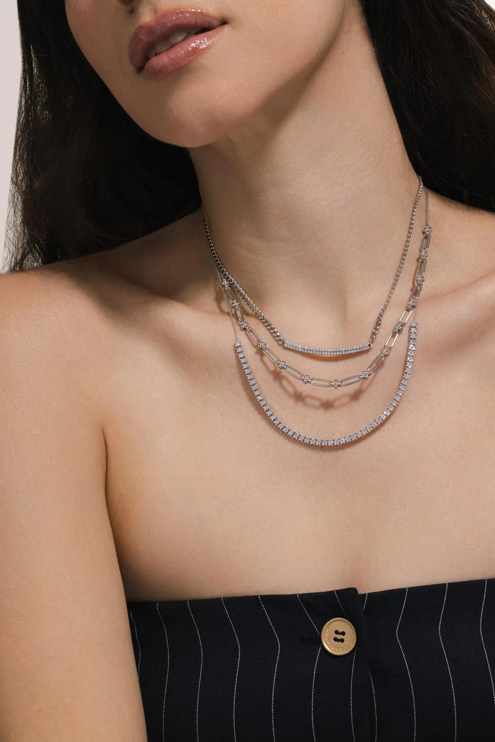Ava Bea Tennis Necklace - Image 4