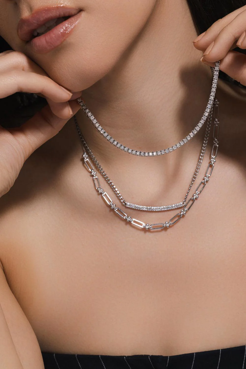 Ava Bea Tennis Necklace - Image 5