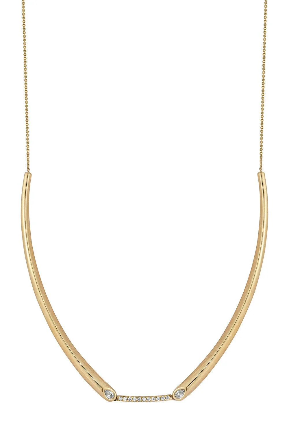 Diamond Taylor Elaine Bar Collar Necklace