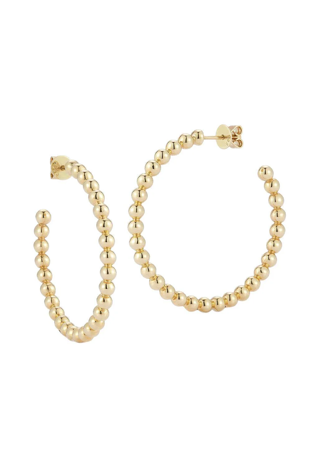 Large Poppy Rae Hoop Earrings
