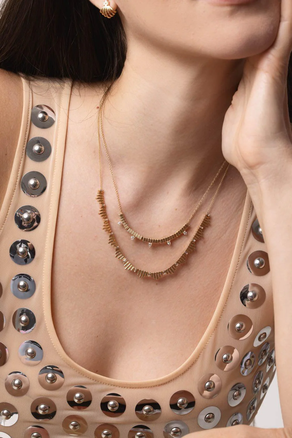 Melody Eden Tennis Necklace - Image 5