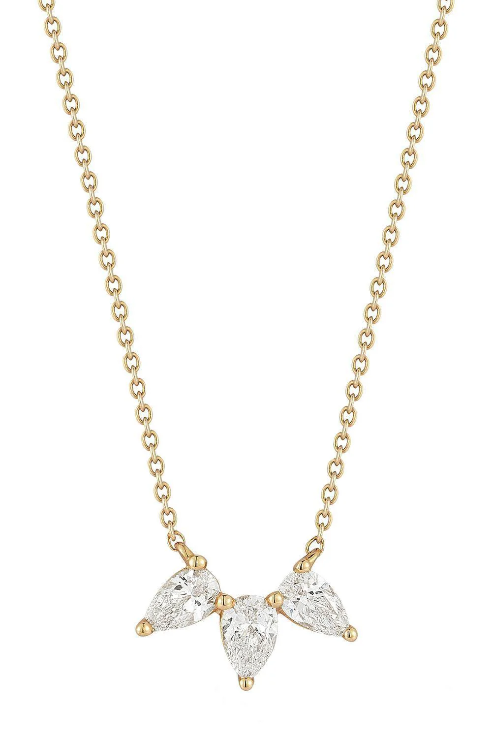 Taylor Elaine Trio Pear Necklace