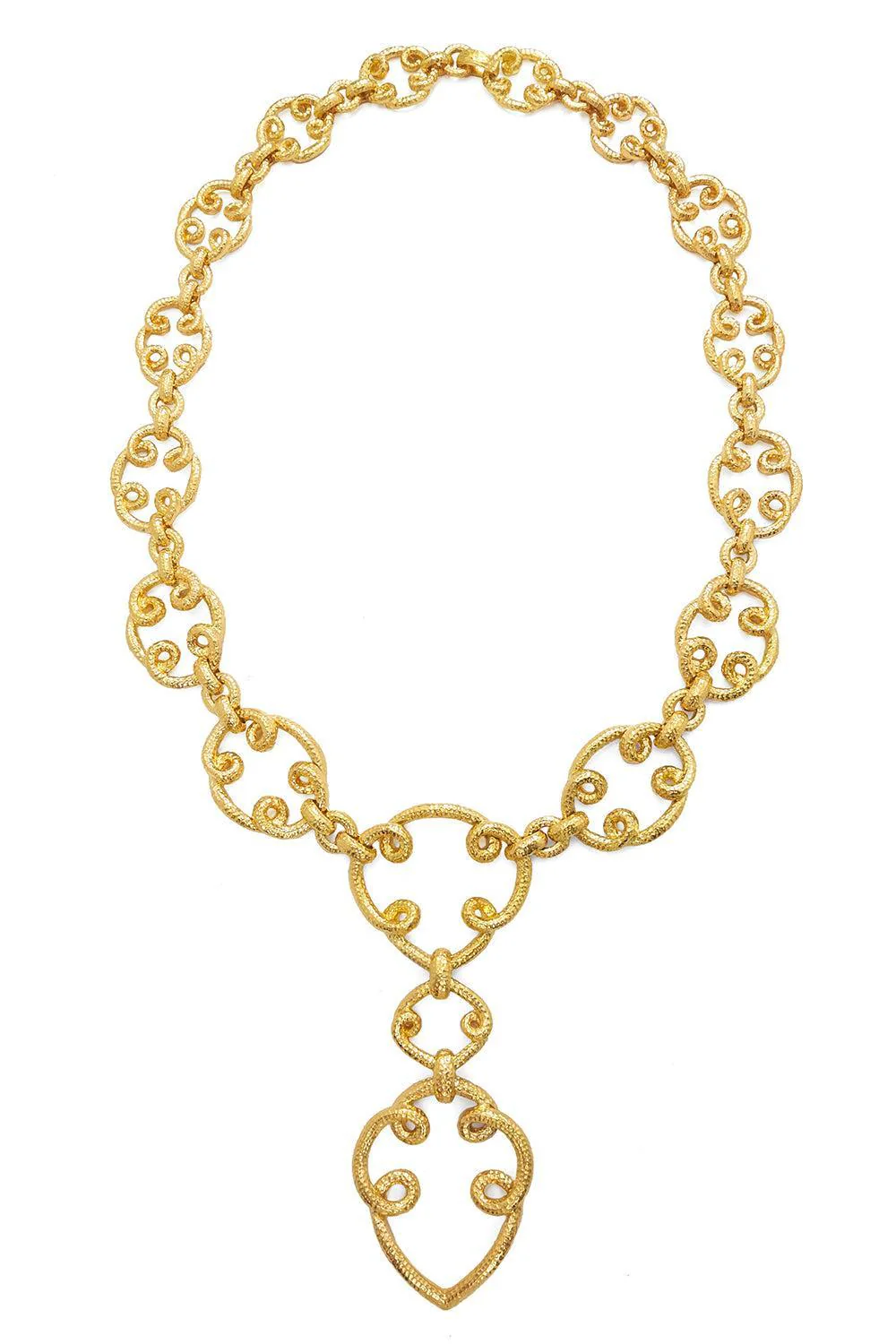 Arabesque Long Loop Necklace