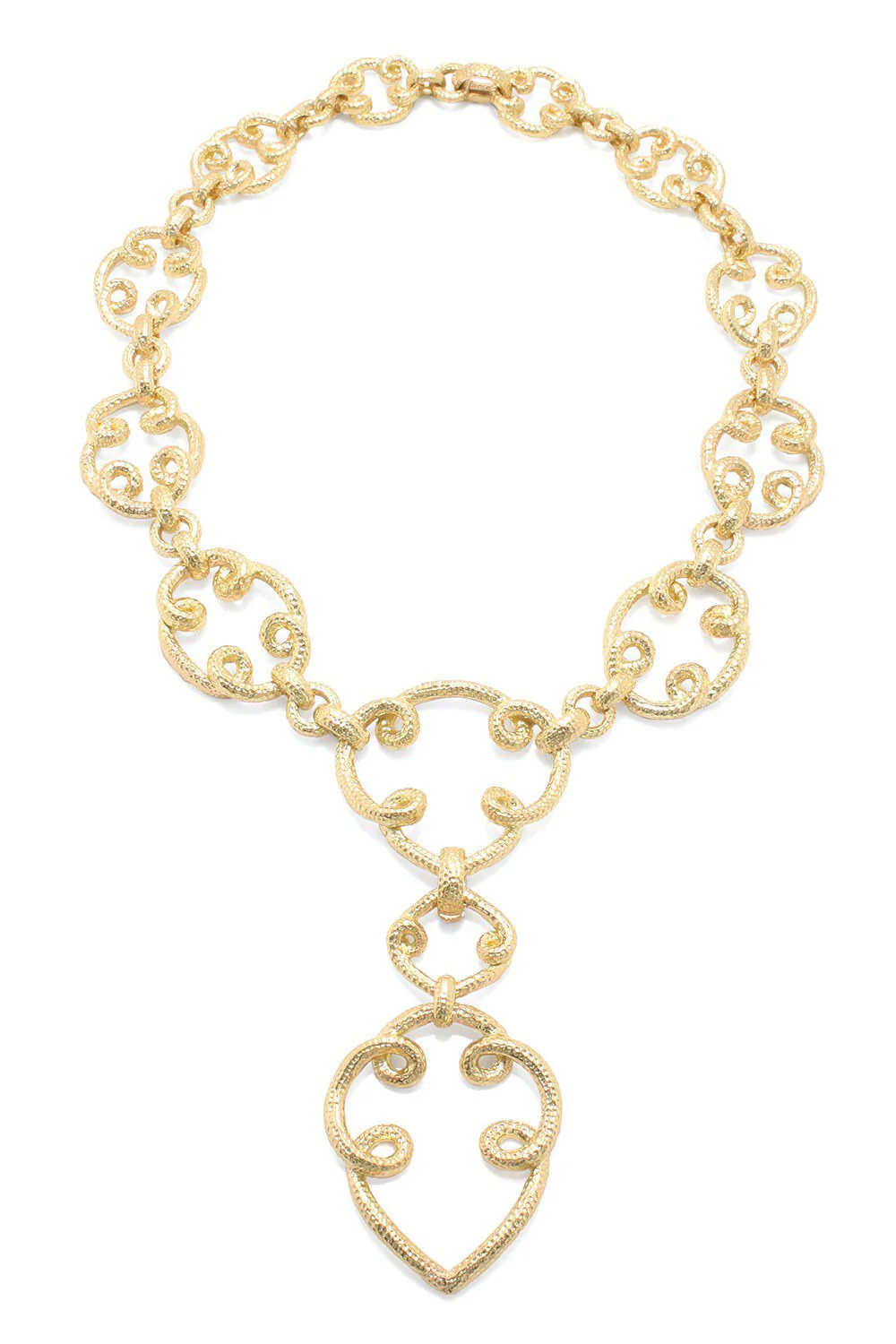 Arabesque Loop Chain Necklace
