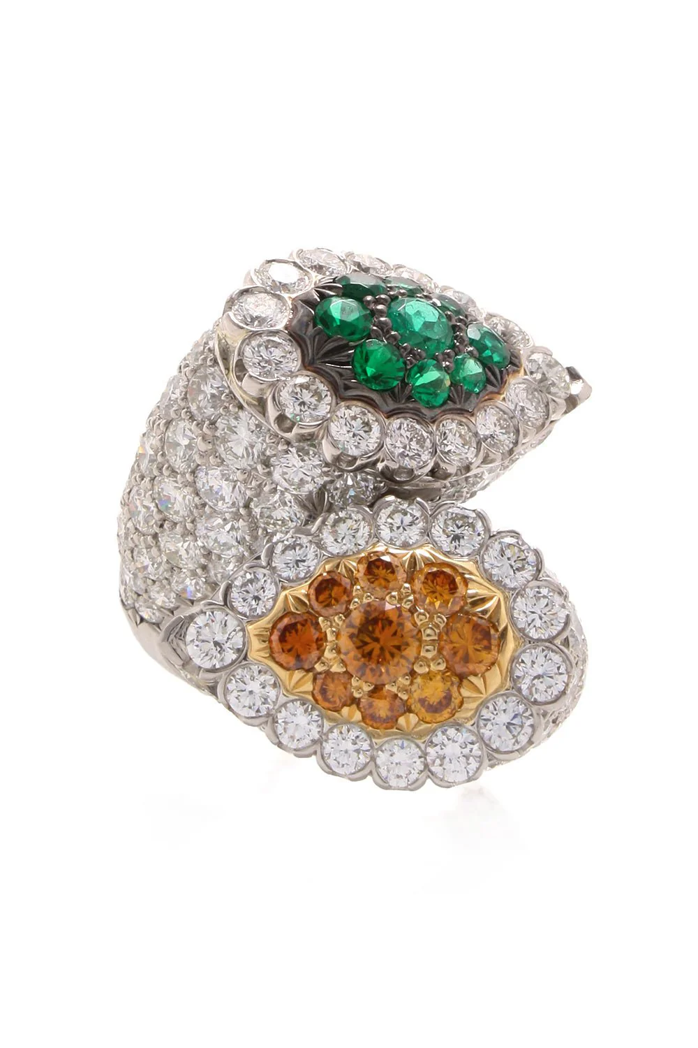 Ascot Diamond Crossover Ring