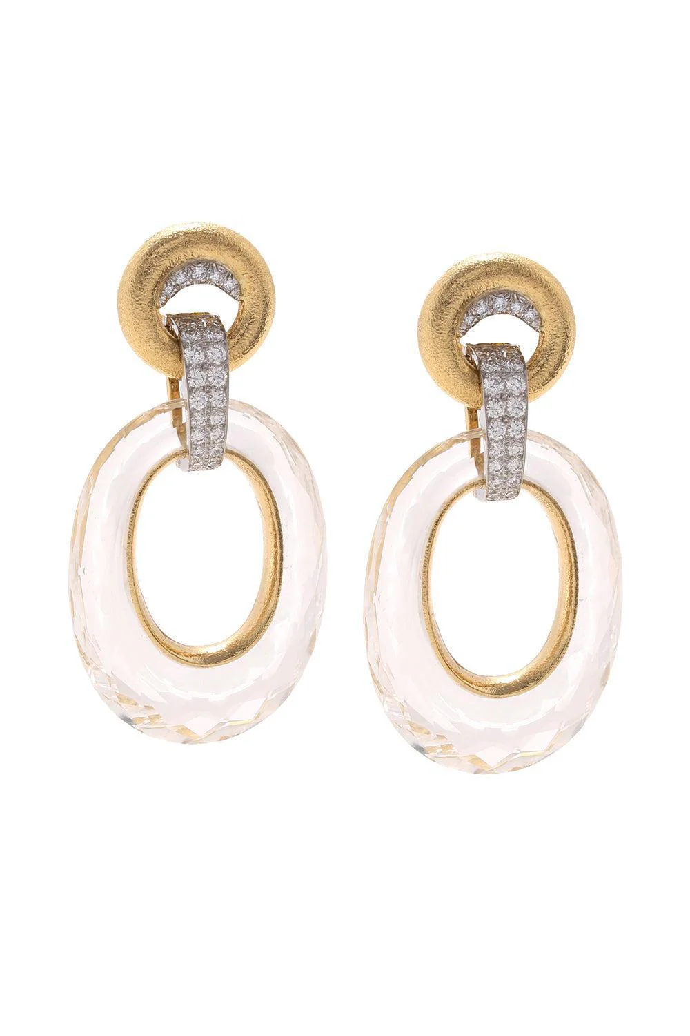 Crystal Hoop Earrings