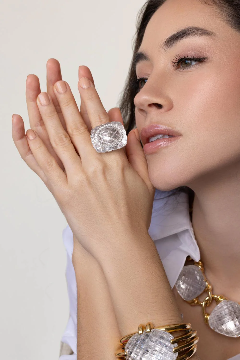 Crystal Pineapple Ring - Image 4