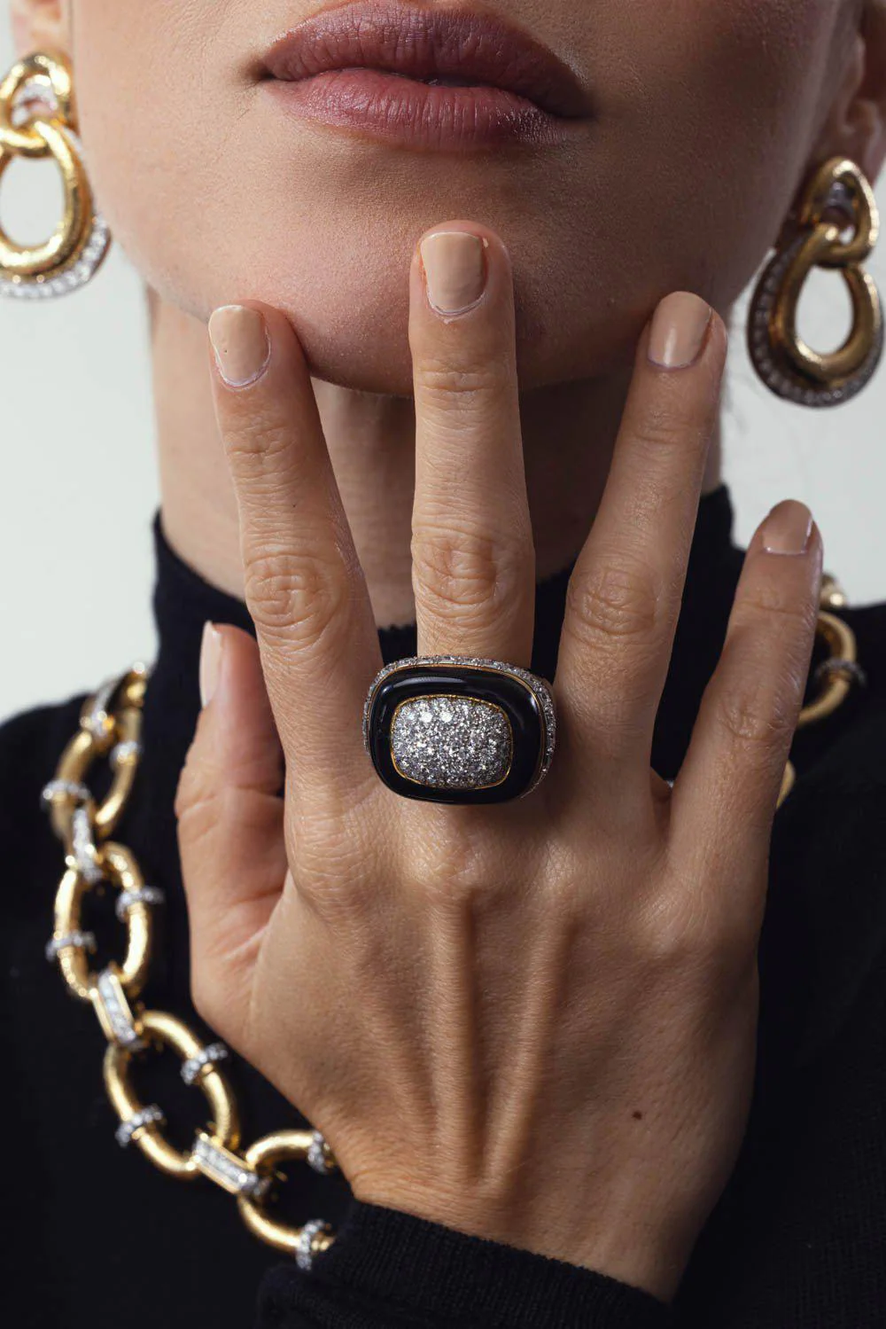 Diamond Black Cabana Ring - Image 3