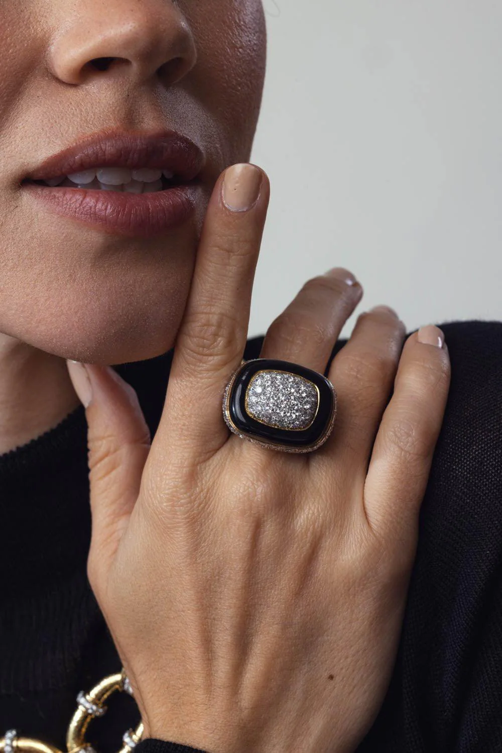 Diamond Black Cabana Ring - Image 4