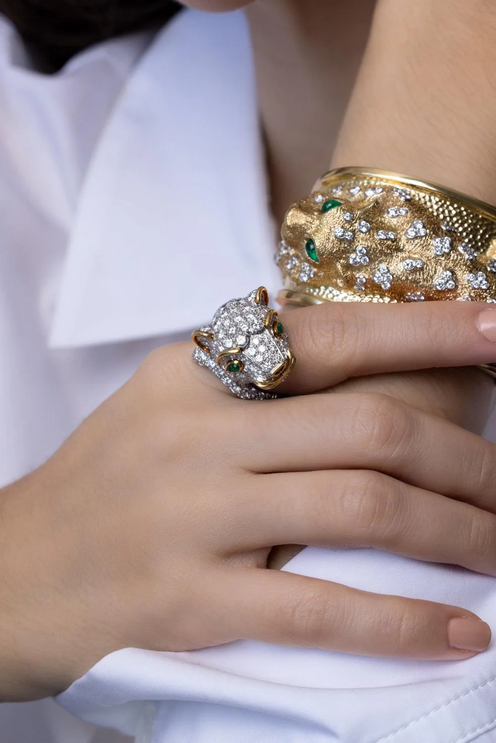 Diamond Lion Ring - Image 3