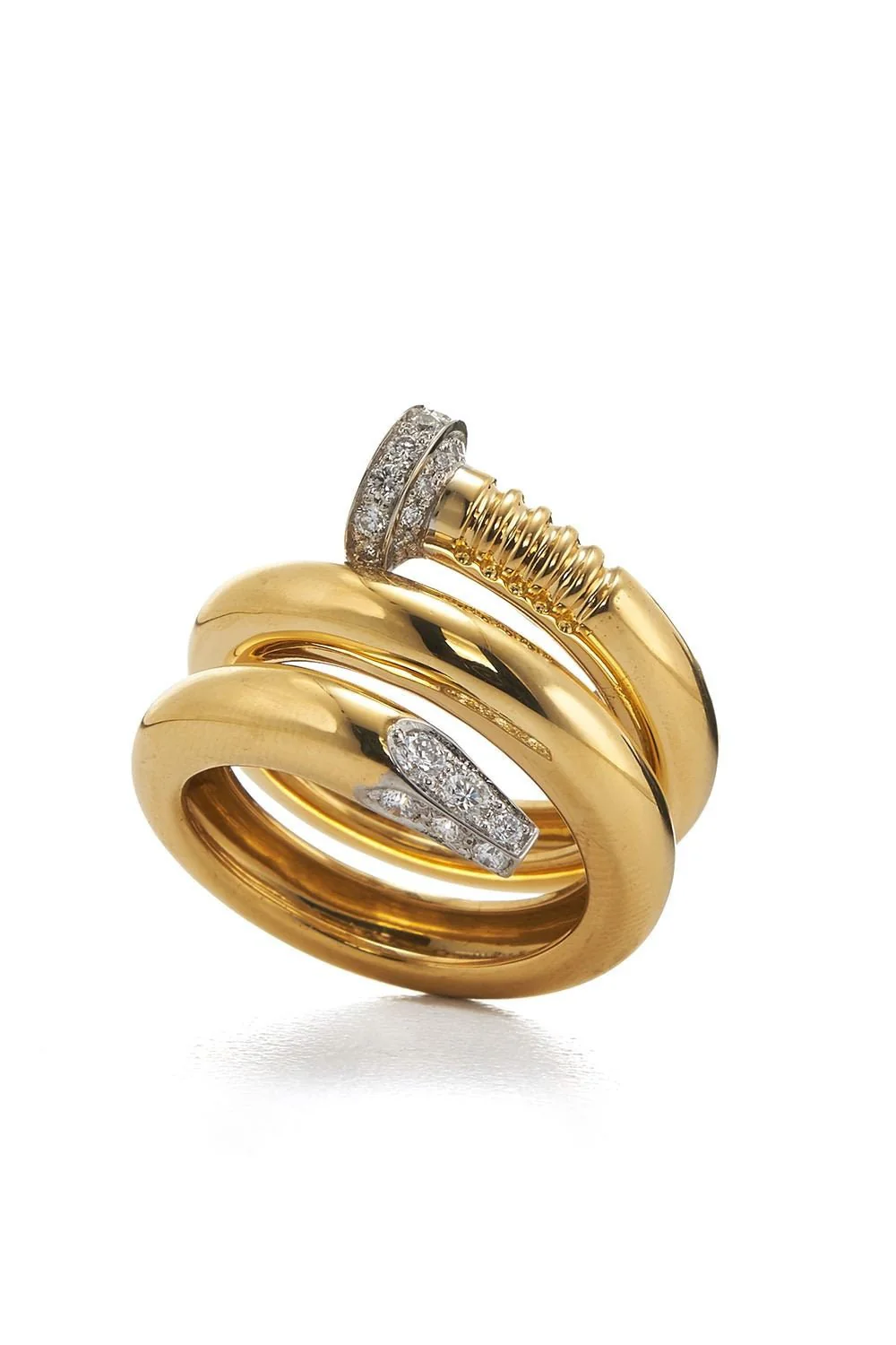 Diamond Nail Ring