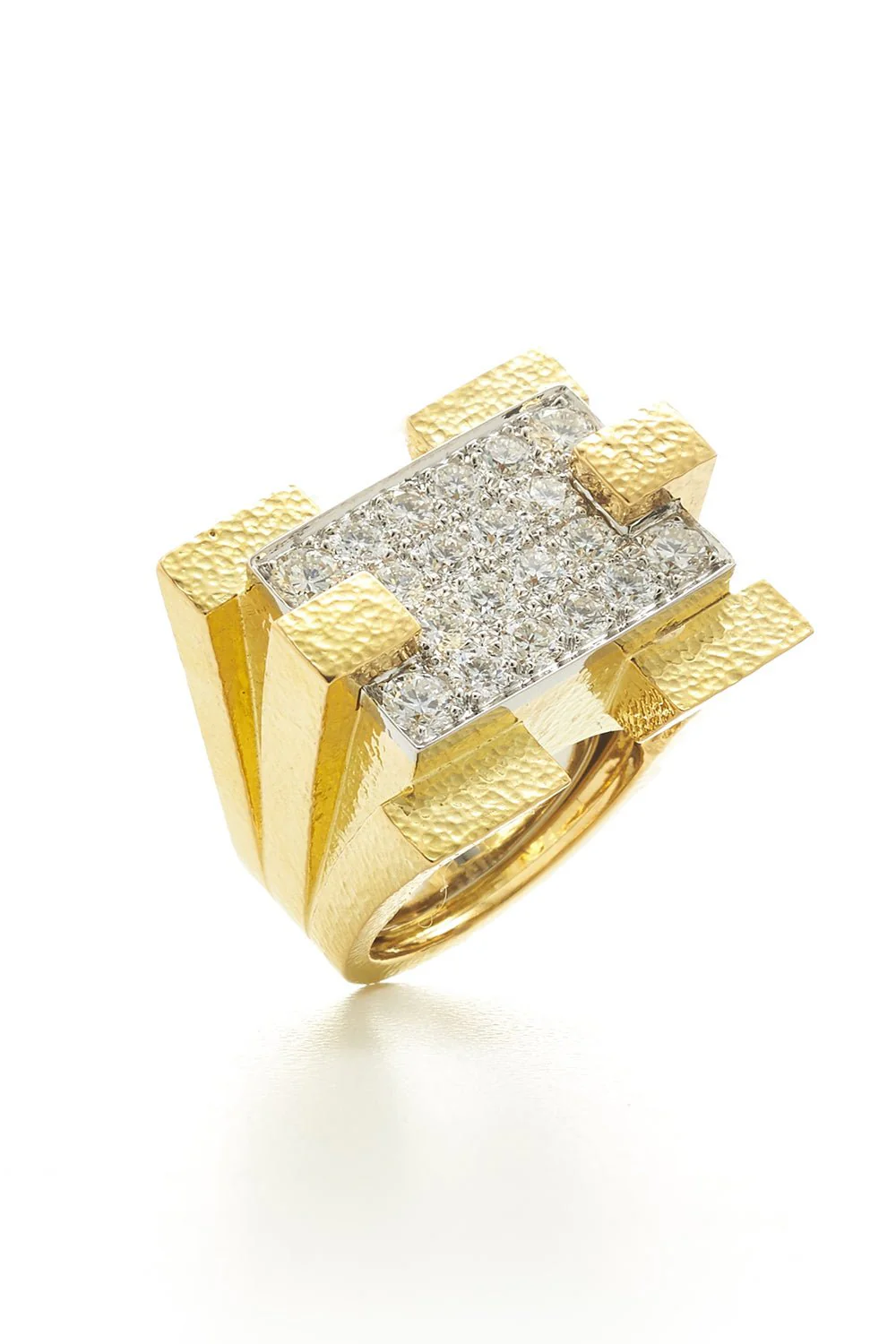 Diamond Scaffold Ring