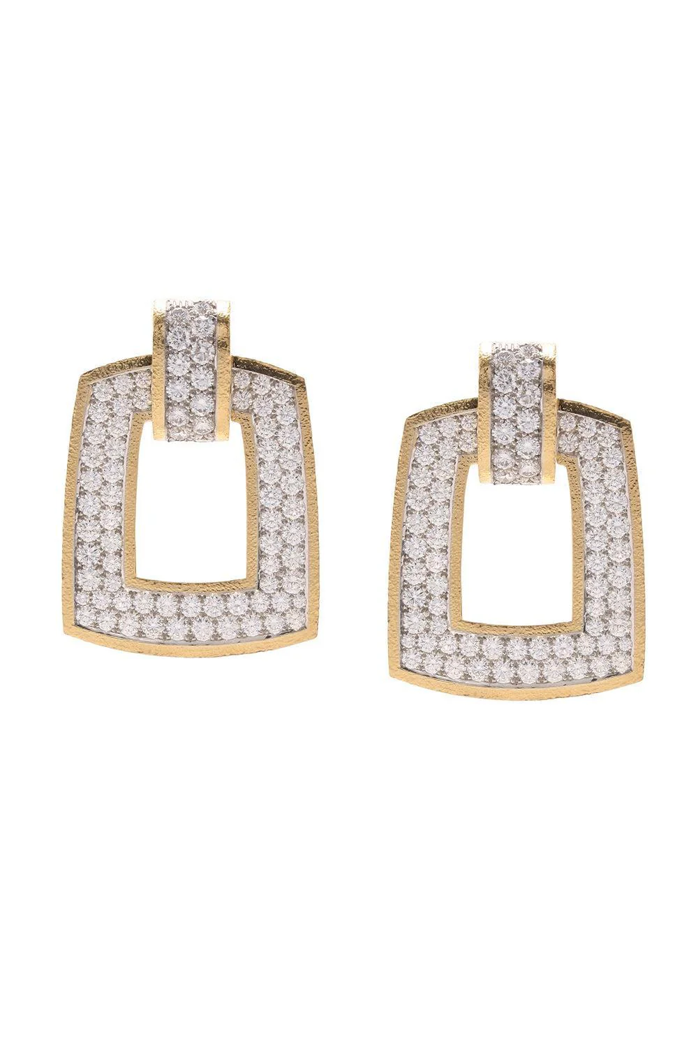 Diamond Twiggy Earrings