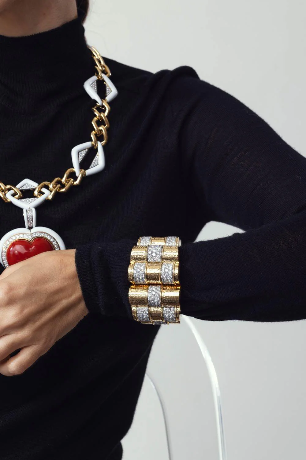 Diamond Woven Bracelet - Image 2