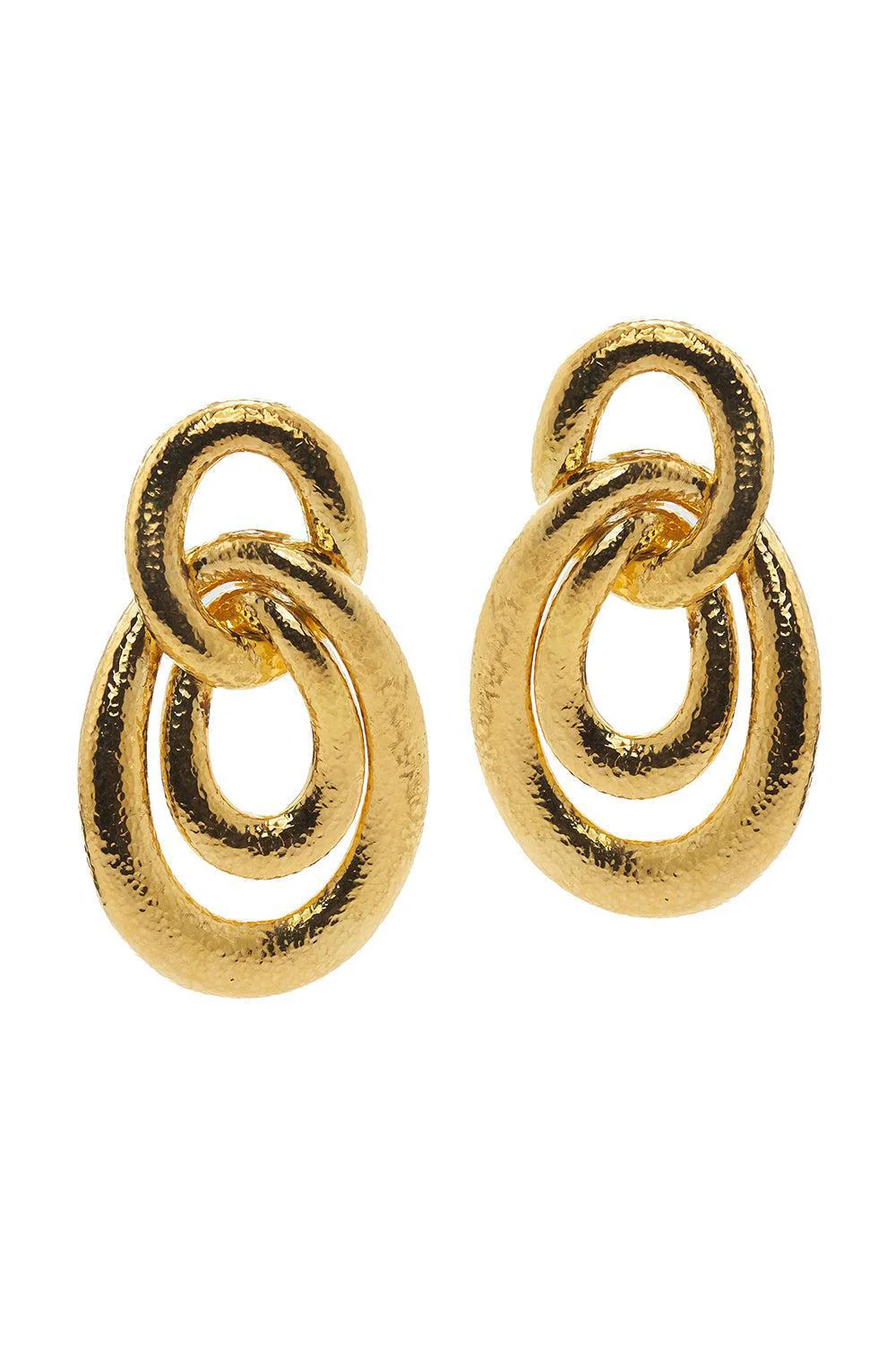Hammered Earrings