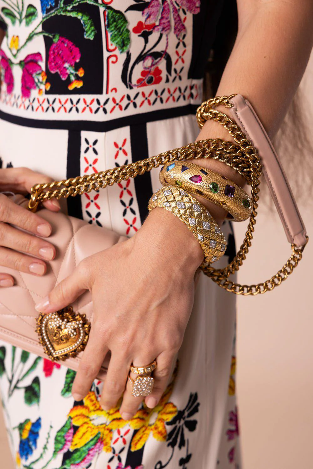 Narrow Quilted Bracelet - Image 4