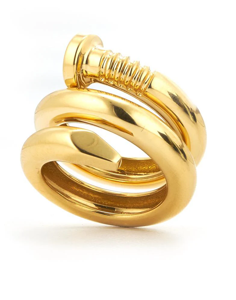 Polished Nail Ring