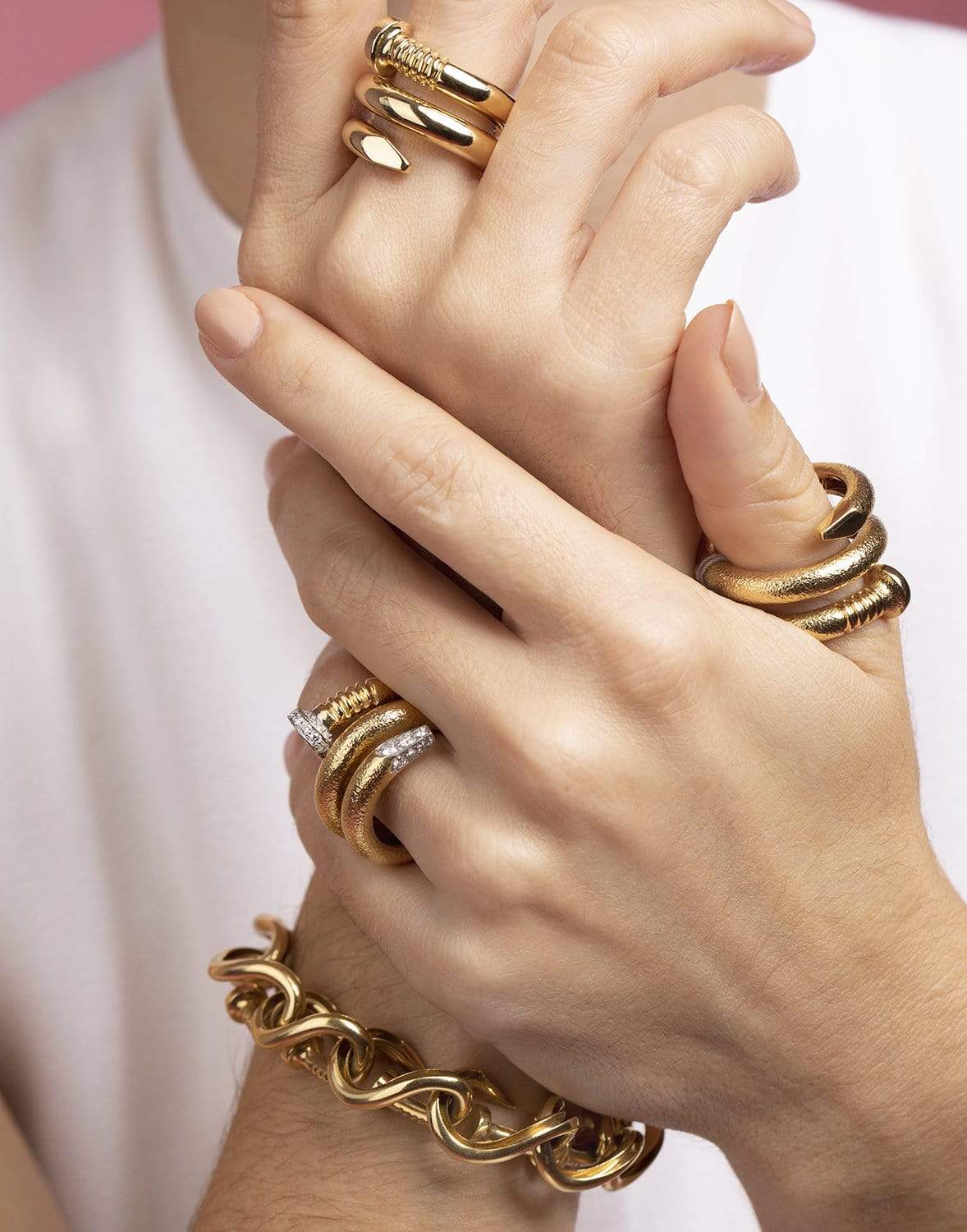 Polished Nail Ring - Image 2