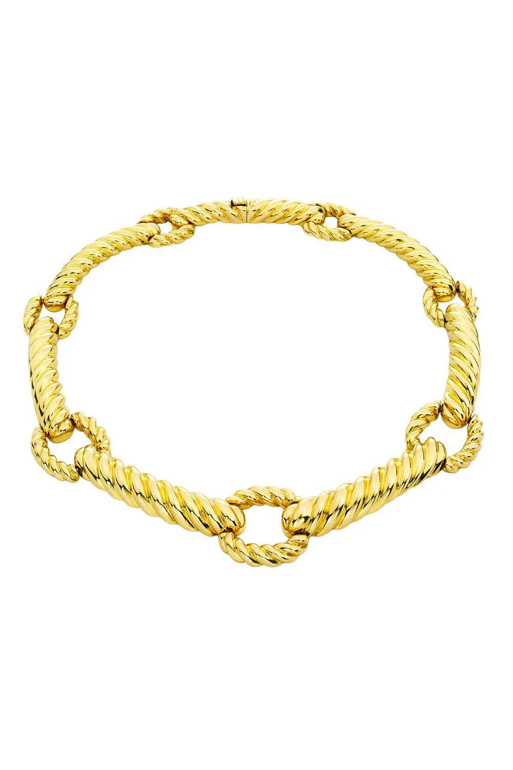 Rope Bar Loop Necklace