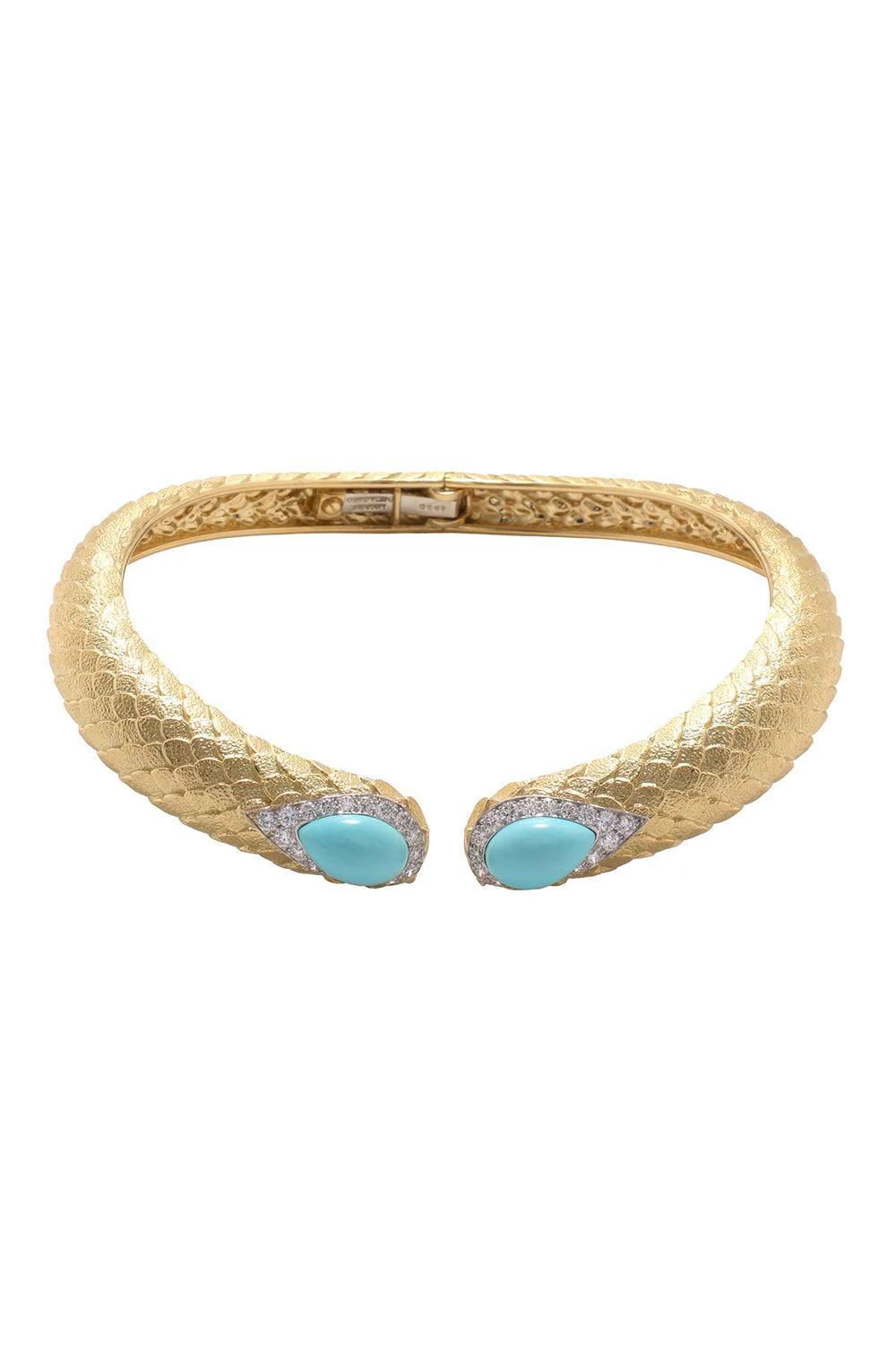 Turquoise Park Avenue Collar Necklace