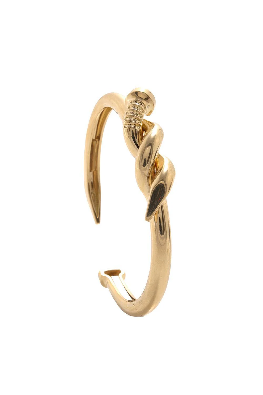 Twisted Nail Cuff Bracelet