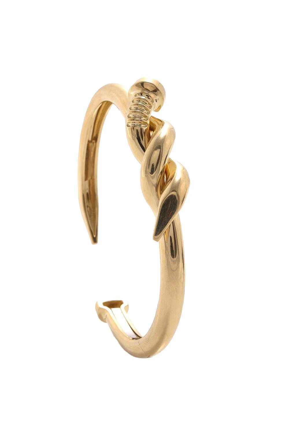 Twisted Nail Cuff Bracelet