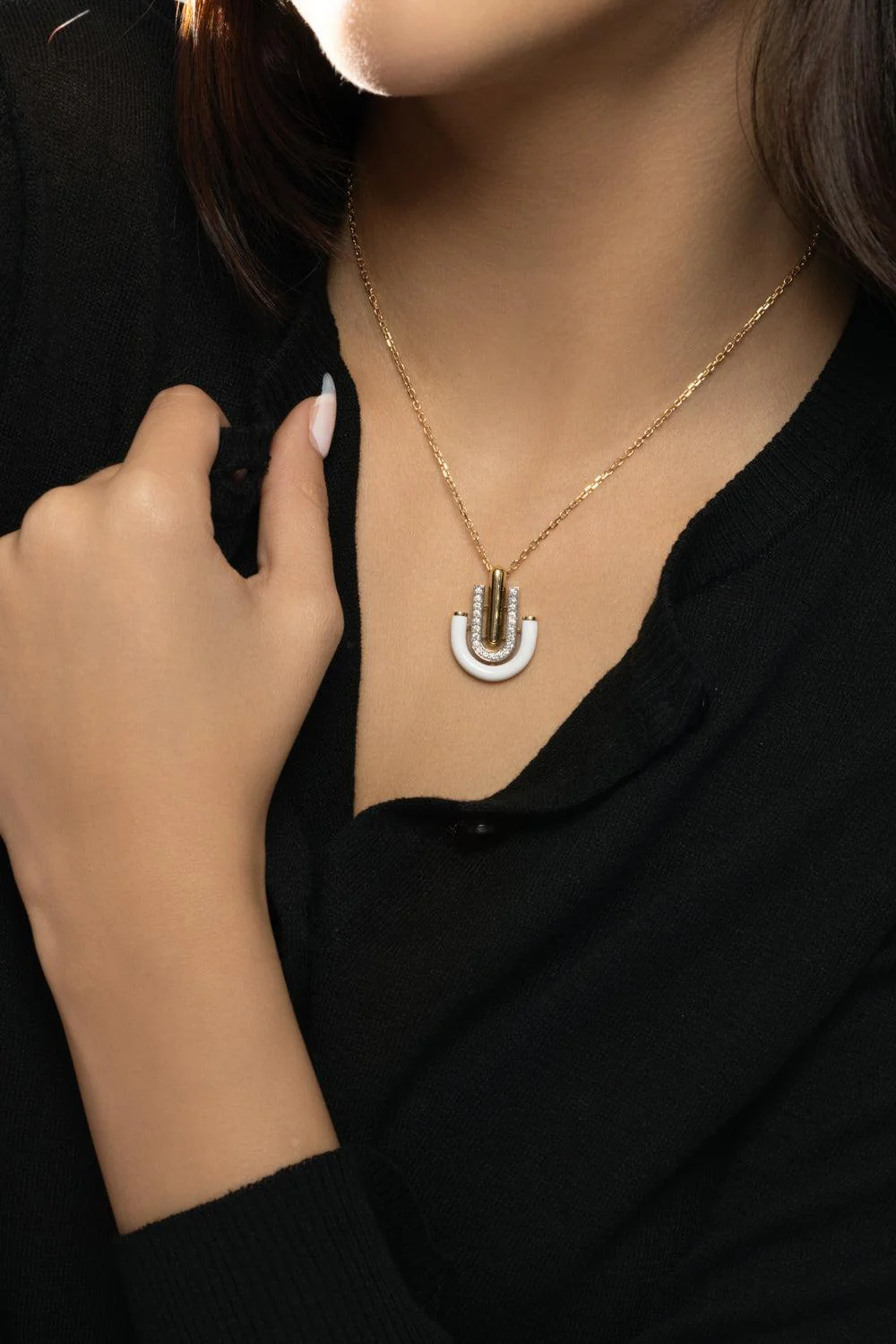 White Unity Necklace - Image 2