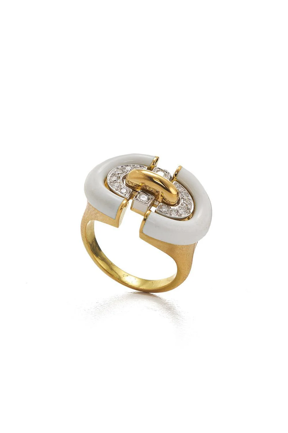 White Unity Ring