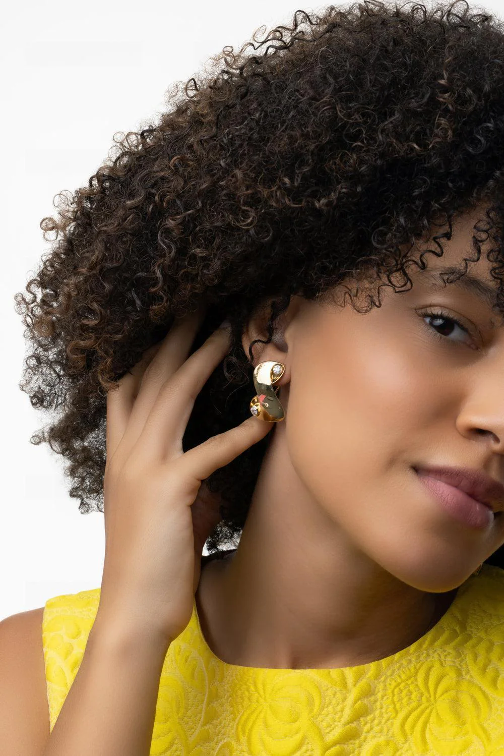 Infinity Diamond Earrings - Image 4