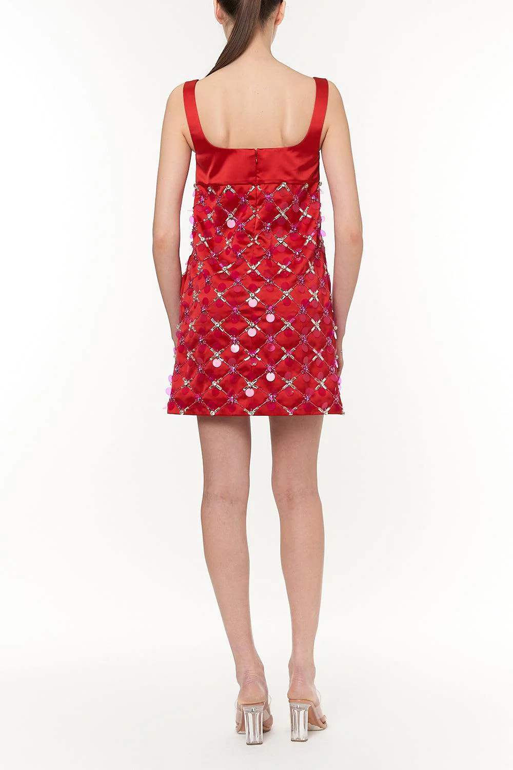 High Waist Mini Dress - Image 3