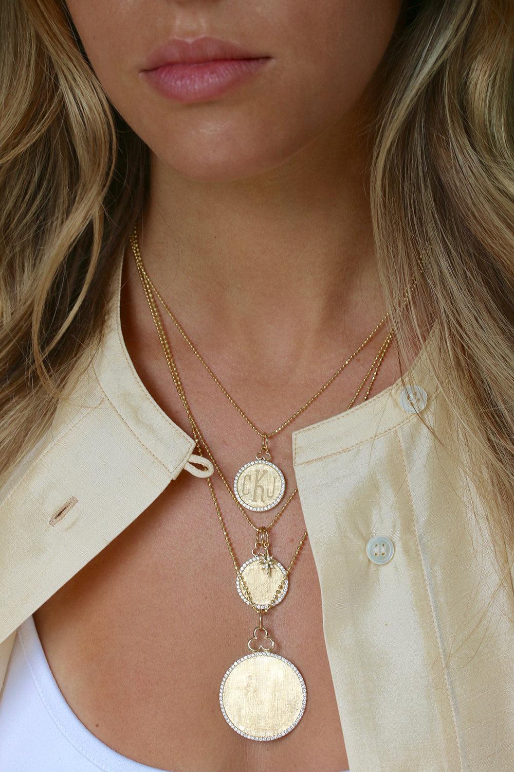 Classic Diamond Disc Charm - Image 2