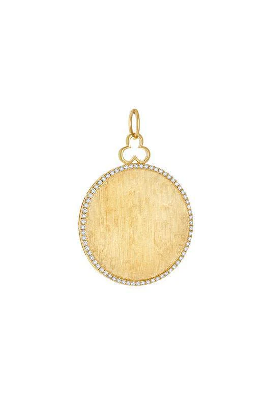 Deluxe Diamond Circle Charm