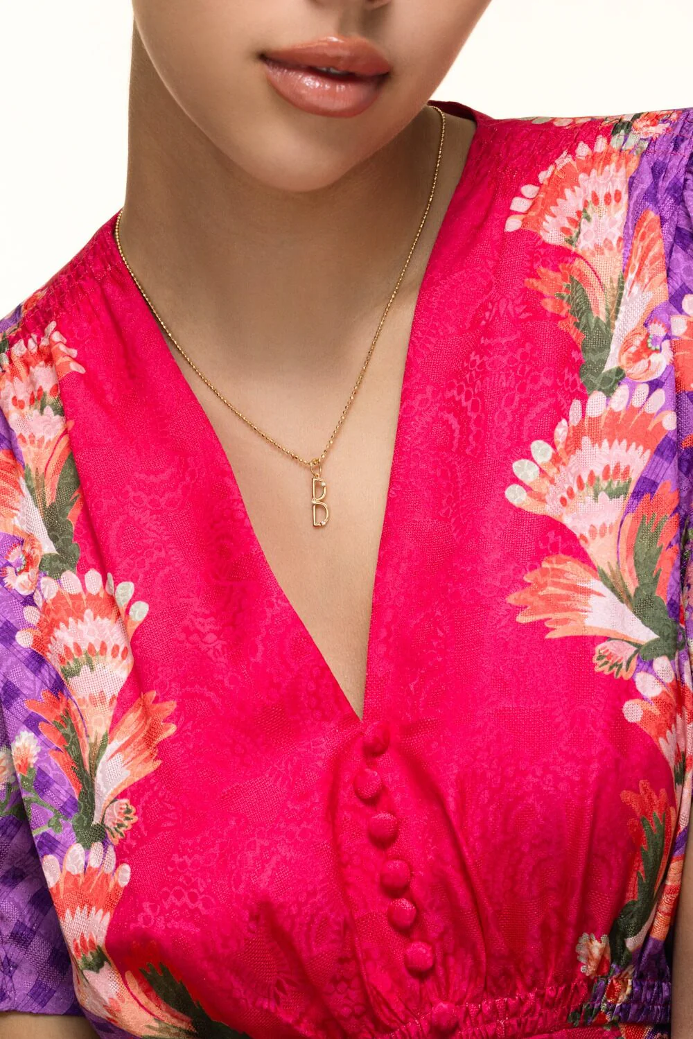 Diamond Letter Charm - Image 4