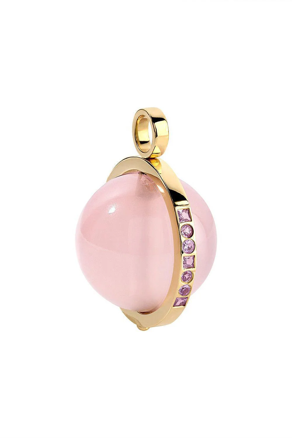 Sapphire Deluxe Cosmic Spinner Pendant