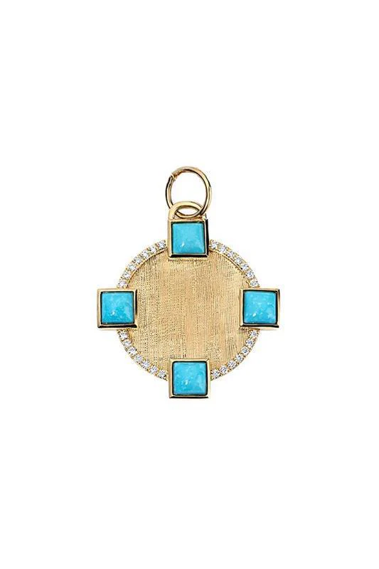 Turquoise Club Charm