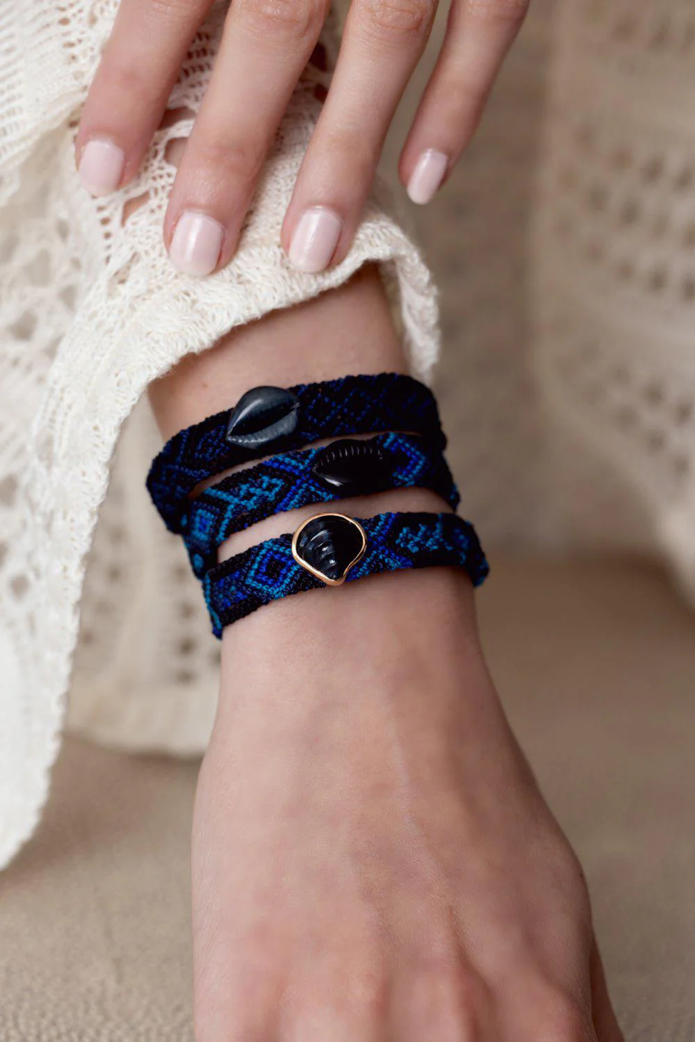 Blue Tigers Eye Chione Bracelet - Image 2