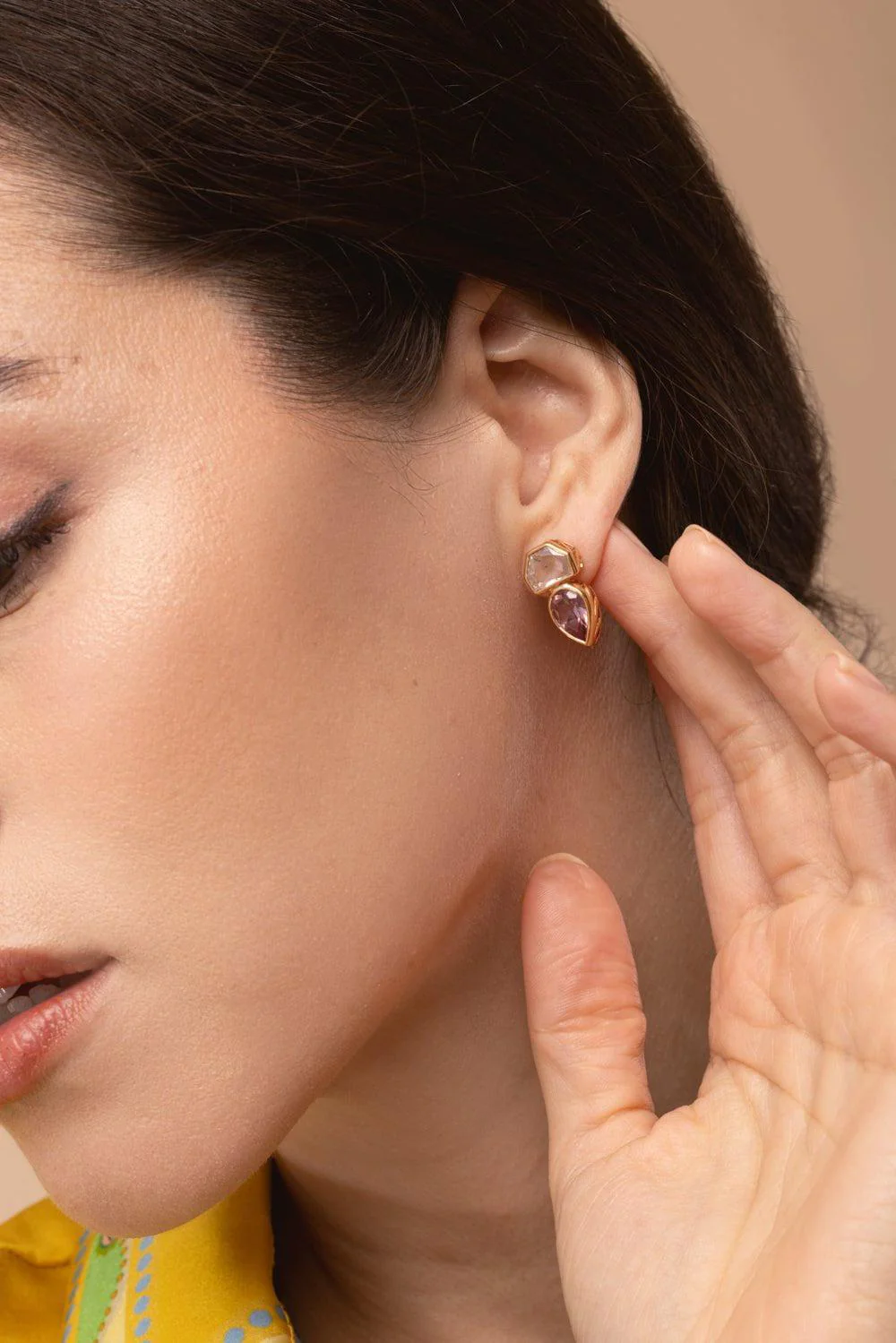 Deco Jali Diamond Malaya Earrings - Image 3