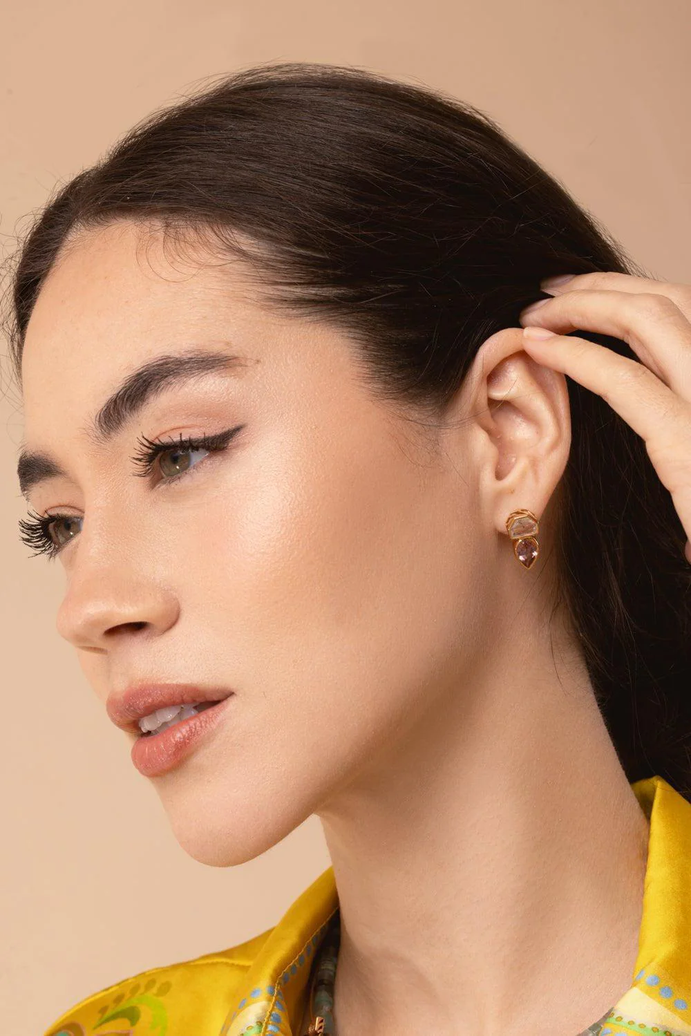 Deco Jali Diamond Malaya Earrings - Image 4