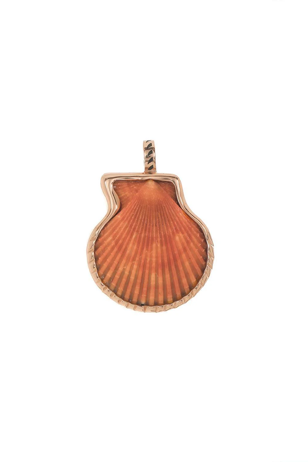 Medium Natural Clam Pendant