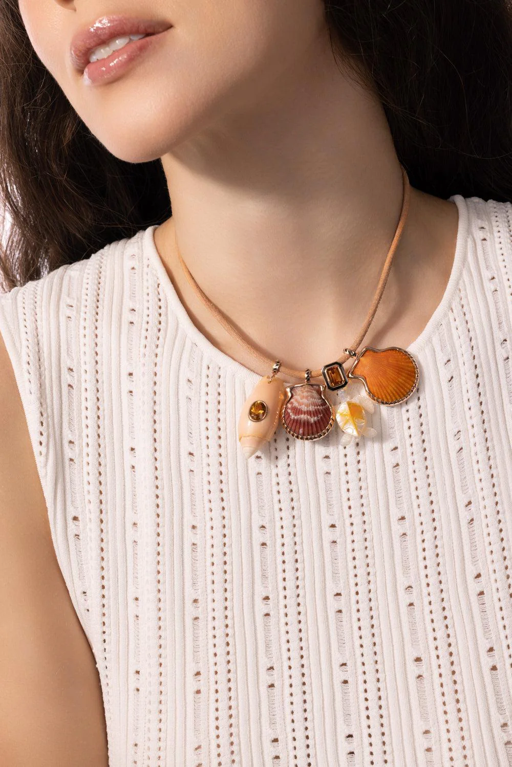 Pearl Citrine Turtle Pendant - Image 4