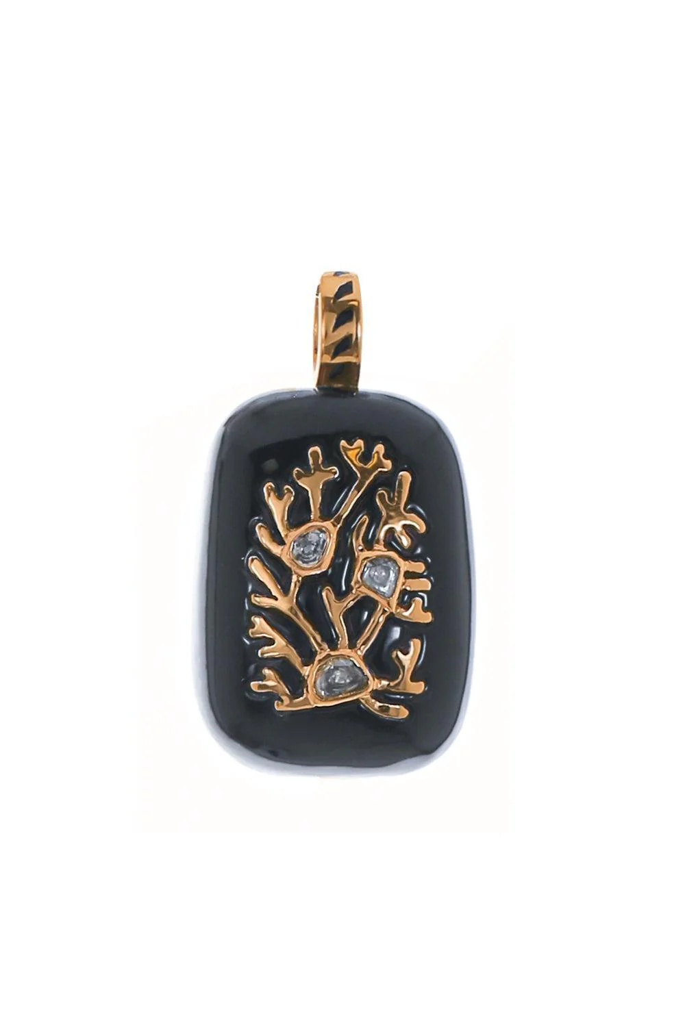 Petite Polki Diamond Charm