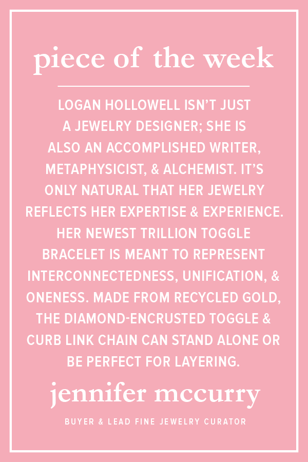 Diamond Trillion Toggle Bracelet - Image 3